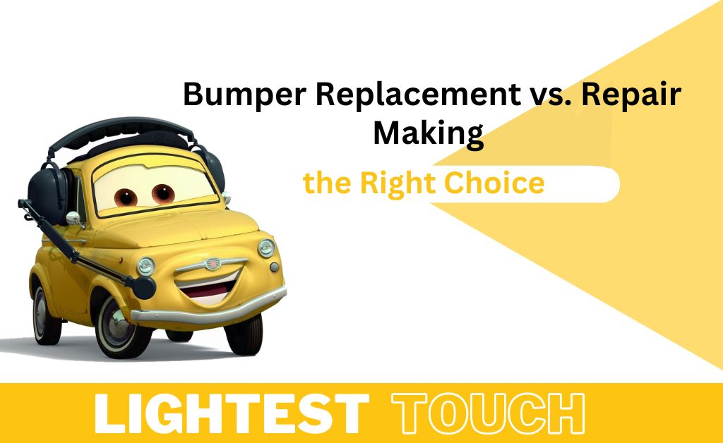Bumper Replacement vs. Repair